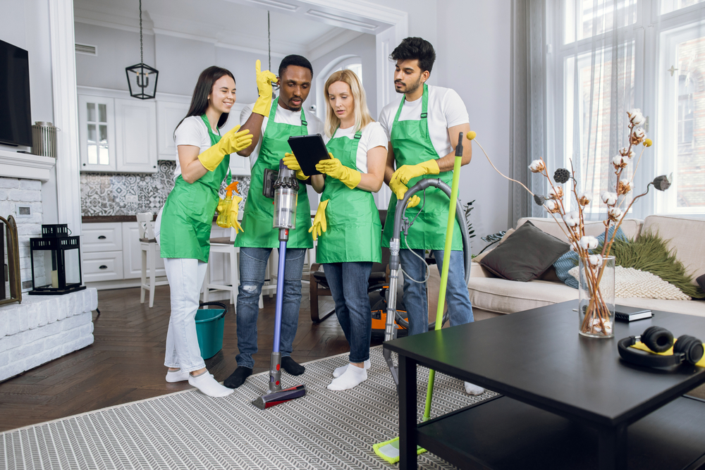 transparent employee gps tracking for a cleaning company
