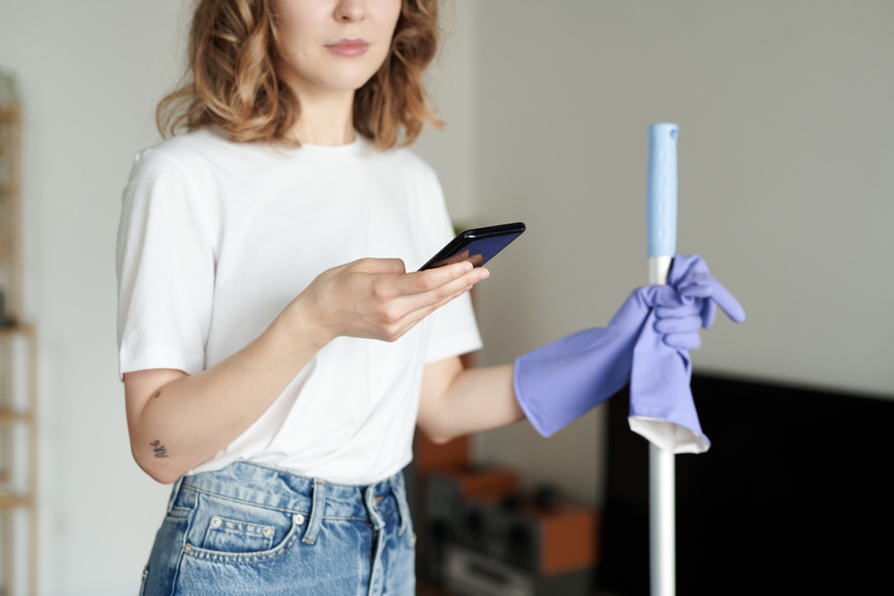 structured service area scheduling for a cleaning company,