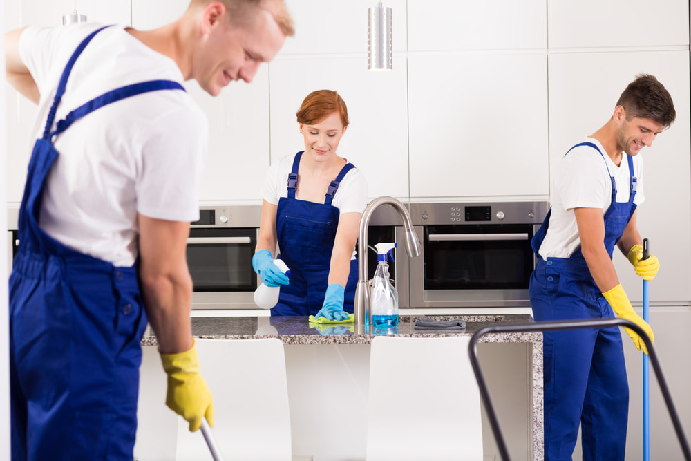 Smart cleaner scheduling software